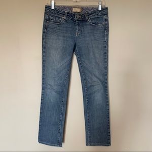 Paige Blue Heights slim denim Jeans Size 28 Bootcut